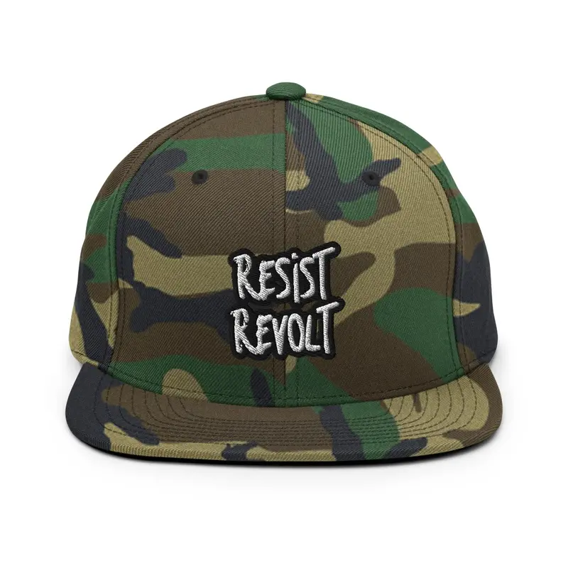 Camo Resist Revolt Snapback